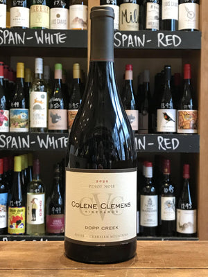 Colene Clemens - Dopp Creek Pinot Noir 2020 - Seven Cellars