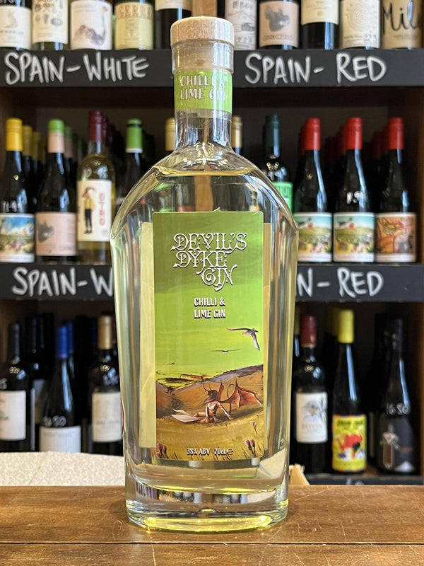 Devils Dyke Gin - Chilli and Lime Gin - Seven Cellars