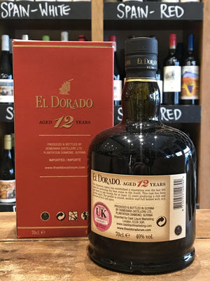 El Dorado - 12 Y/O Rum - Seven Cellars