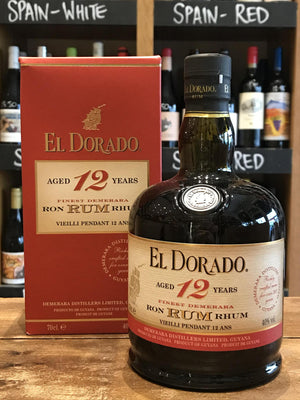 El Dorado - 12 Y/O Rum - Seven Cellars