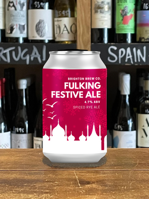 Brighton Brew Co. - Fulking Festive Ale (Gluten Free, Vegan)-Seven Cellars