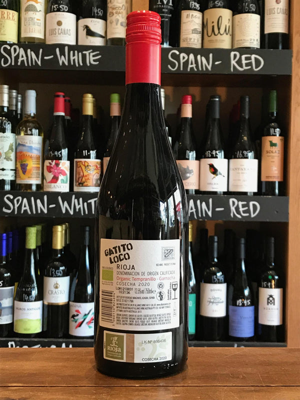 Gatito Loco - Tinto Organic Rioja - Seven Cellars