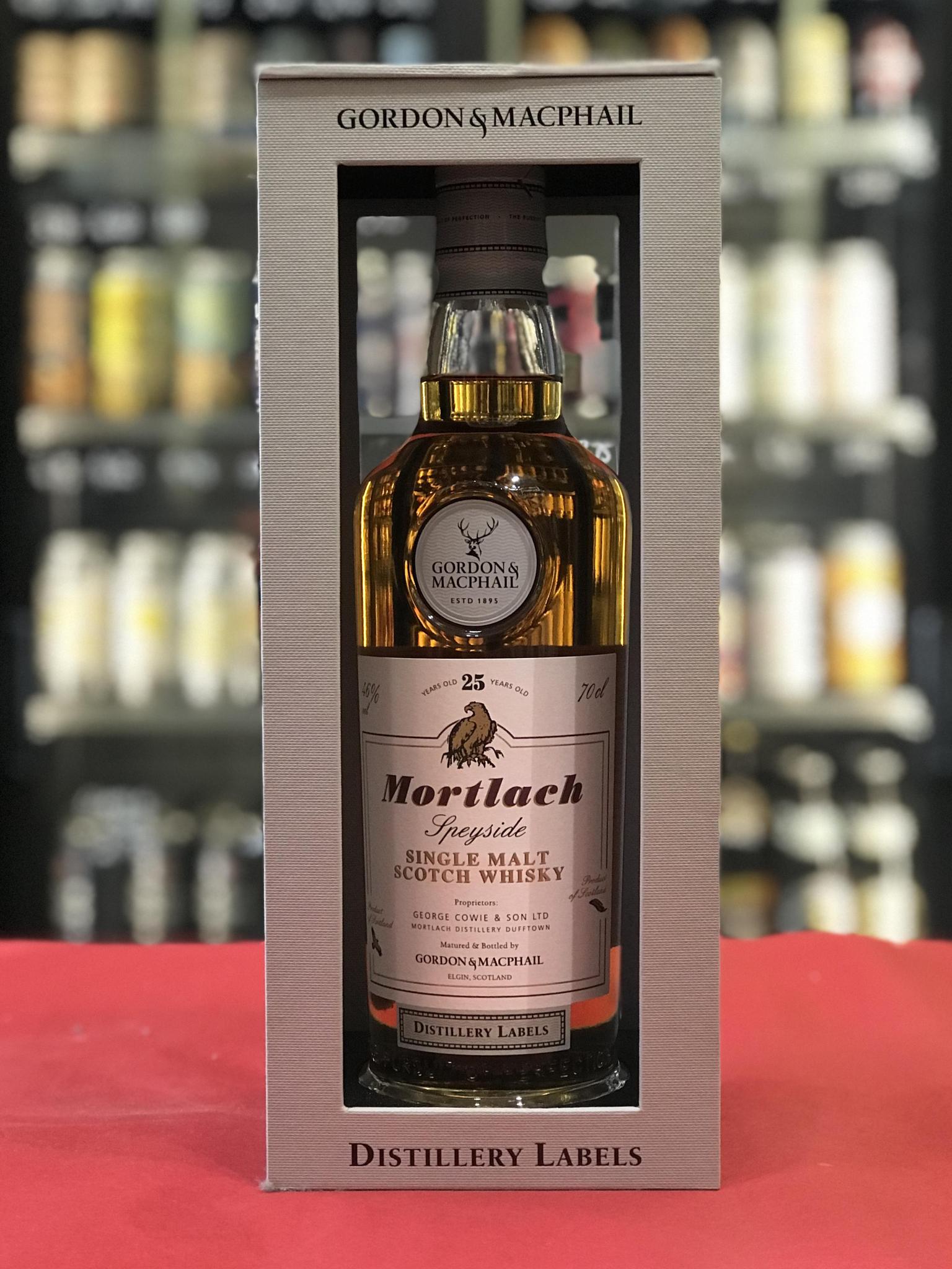 Gordon & Macphail - Distillery Labels - Mortlach 25 Year Old - Whisky |  Seven Cellars