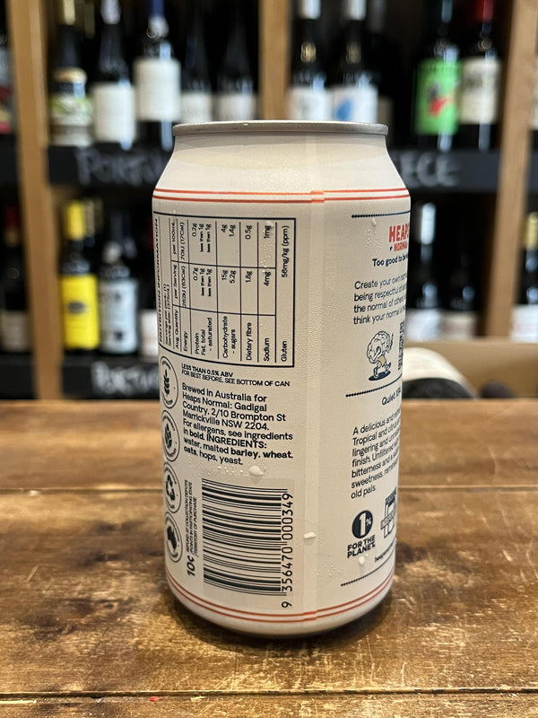 Heaps Normal - Quiet XPA - Non Alcoholic Pale 
Seven Cellars