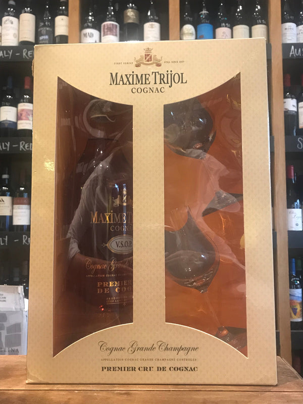 Maxime Trijol - VSOP Cognac Grande Champagne Gift Pack