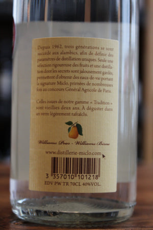 G. Miclo Poire William Eau de Vie - Seven Cellars