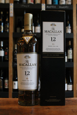 Macallan - 12 Year Old Sherry Oak Cask  - Single Malt Scotch - Seven Cellars
