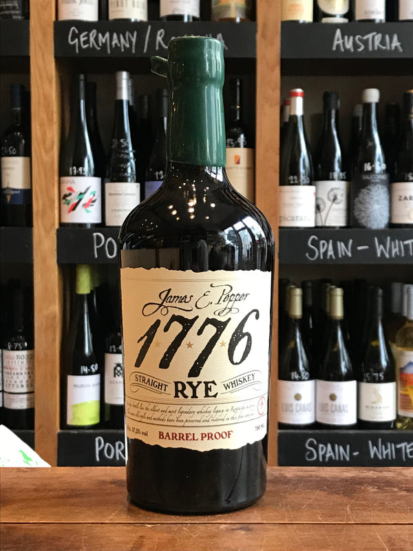 James E Pepper Barrel Proof Rye - Seven Cellars