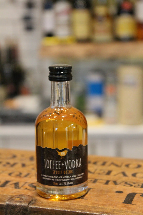 KIN Toffee Vodka Miniature - Seven Cellars