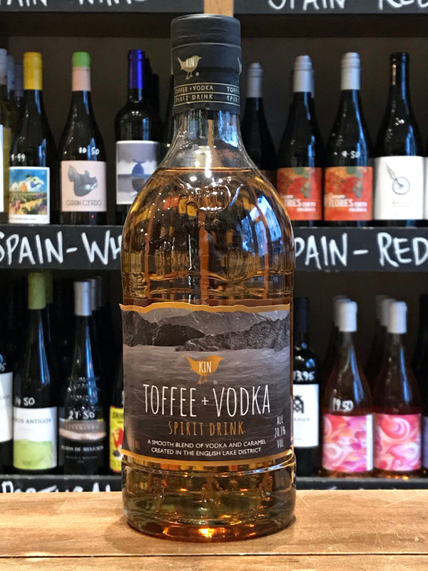 Kin Toffee Vodka 70cl - Seven Cellars