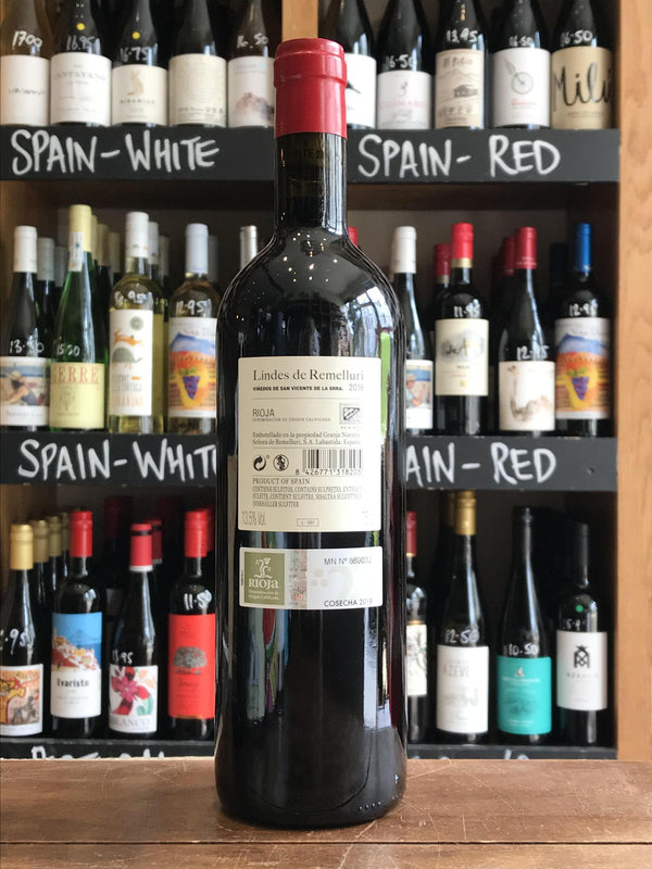 Lindes San Vicente Remelluri - Rioja 2018 - Seven Cellars