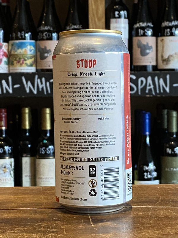 Mash Gang - Stoop - Low Alcohol Lager - Seven Cellars