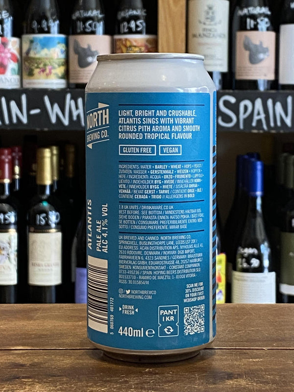 North Brewing Co - Atlantis - Pale Ale Gluten Free - Seven Cellars