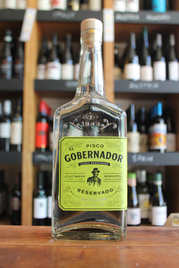 Pisco - El Gobernador - Reservado - Seven Cellars