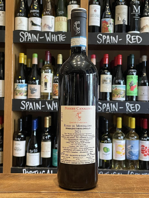 Podere Canalino - Rosso di Montalcino DOC 2021 - Seven Cellars