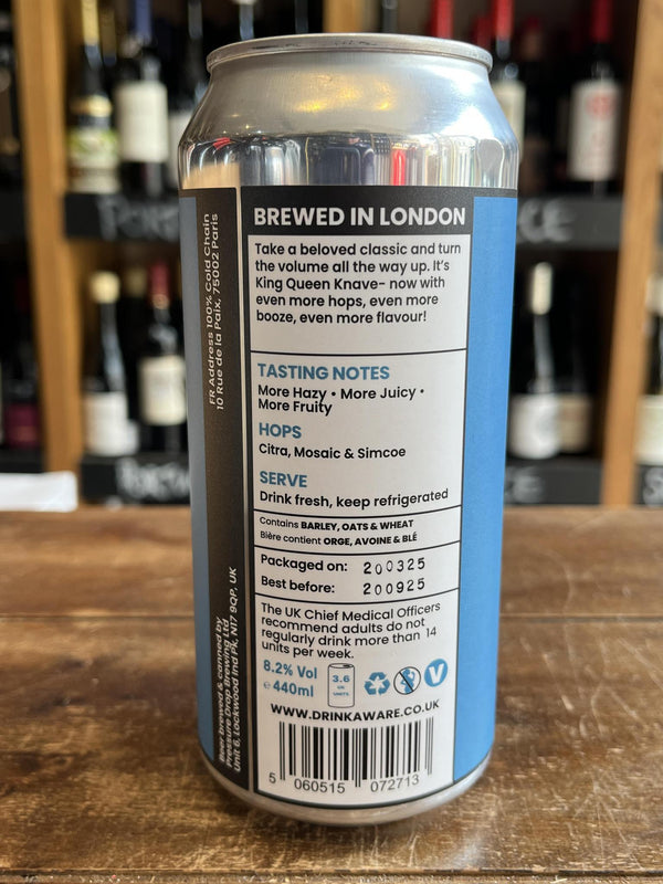 Pressure Drop - Even More King Queen Knave - DIPA
Seven Cellars