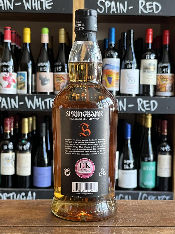 Springbank Single Malt -10 Year Old - Campbeltown - Whisky - Seven Cellars