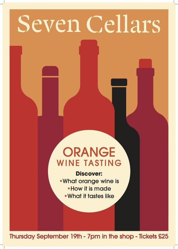 TASTING TICKET - Orange Wine - Seven Cellars