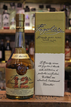 Tosolini Brandy Fogolar Riserva (12 anni) - Seven Cellars