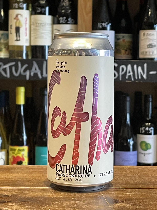 Triple Point Brewing - Catharina Passionfruit and Strawberry - Sour Gluten Free - Seven Cellars