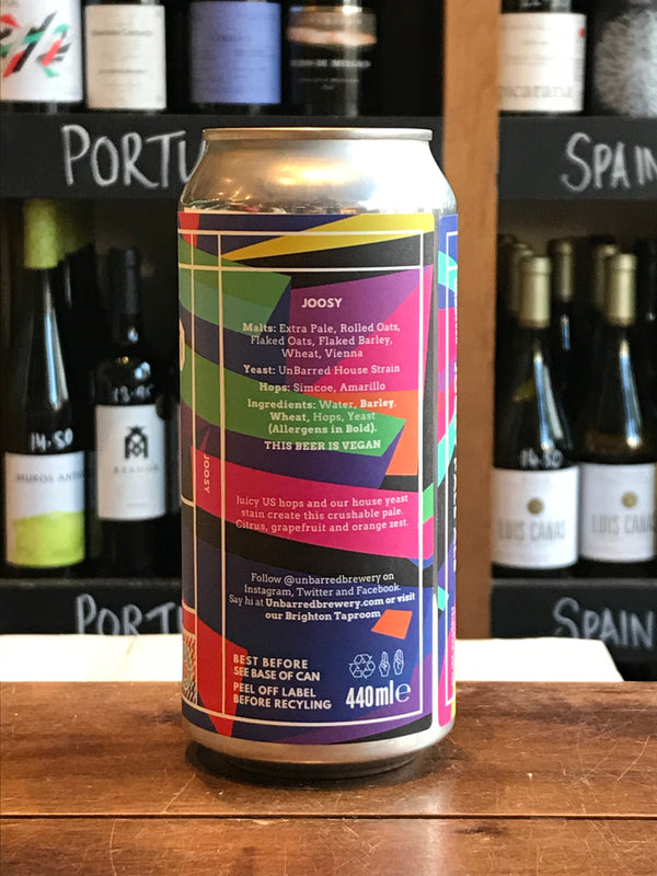 UnBarred - Joosy - Pale Ale - Seven Cellars