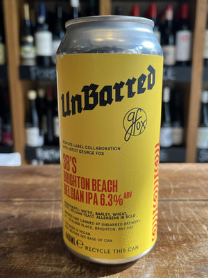 Unbarred - 3B'S Belgian IPA
Seven Cellars