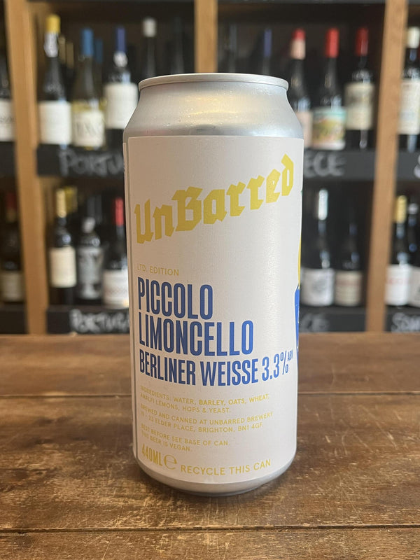 Unbarred - Piccolo Limoncello - Berliner Weisse
Seven Cellars