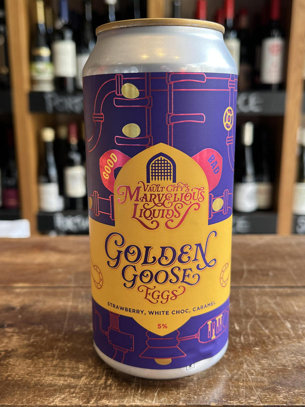 Vault City - Golden Goose Eggs - Strawberry, White Chocolate & Caramel Sour
Seven Cellars