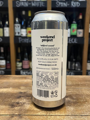 Weekend Project - Milford Sound - New Zealand IPA
Seven Cellars
