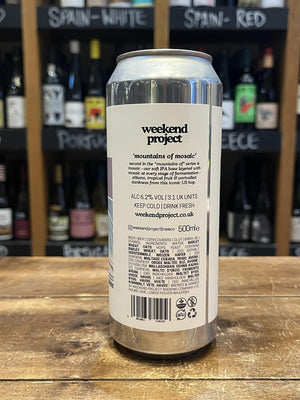 Weekend Project - Mountains of Mosaic - IPA
Seven Cellars