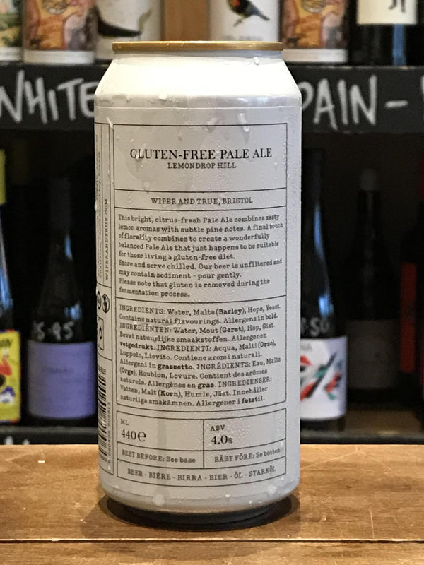 Wiper & True - Lemondrop Hill - Pale Ale GLUTEN FREE - Seven Cellars