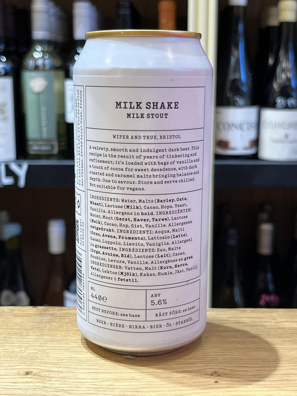 Wiper and True - Milk Shake Stout