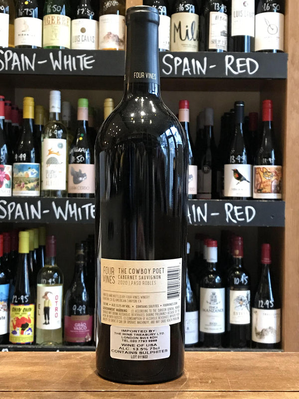 Four Vines - Poet Cowboy - Cabernet Sauvignon