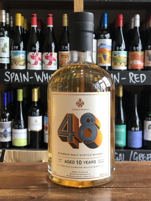 Heroes and Heretics 48 Blended Malt - 10YO