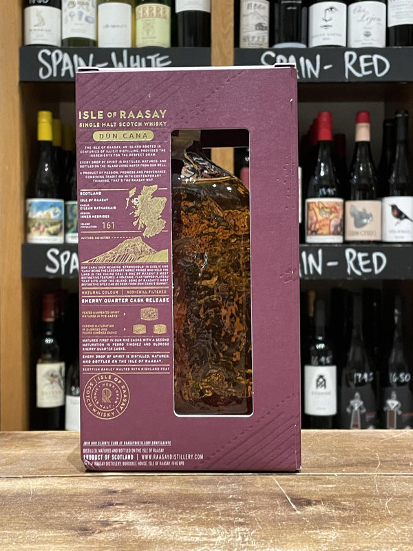 Isle of Raasay Dun Cana - Sherry Quarter Cask Release