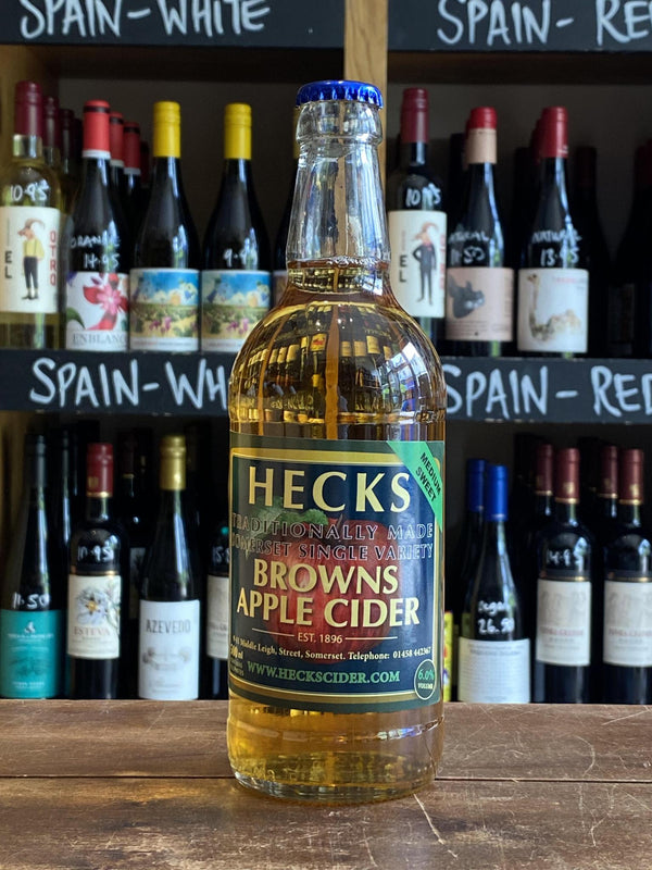 Hecks Farmhouse Cider - Browns Apple 500ml - Seven Cellars