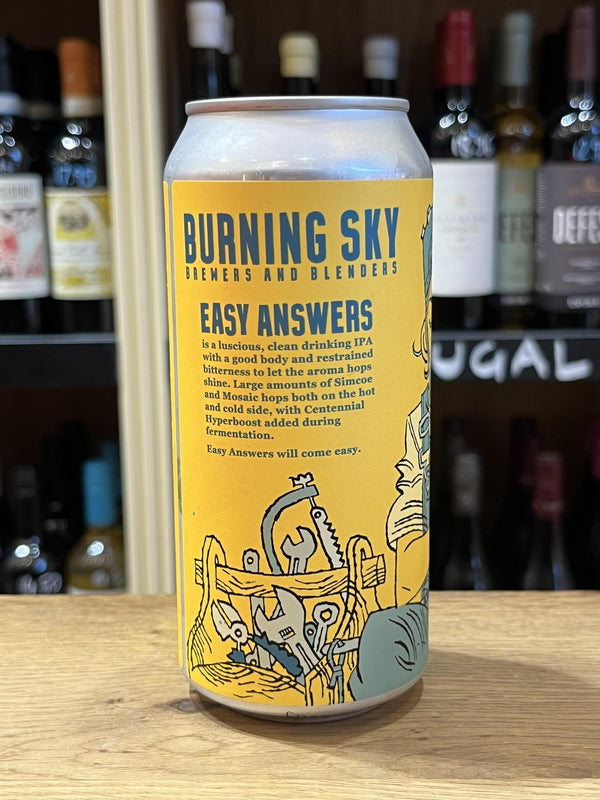 Burning Sky - Easy Answers - IPA