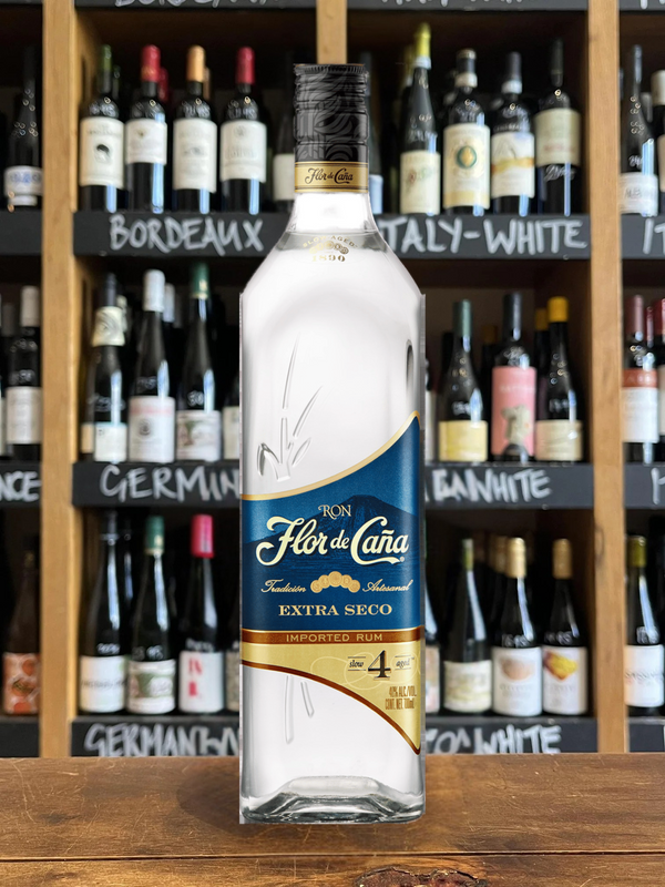 Flor de Caña 4 Extra Seco White Rum - 70cl
