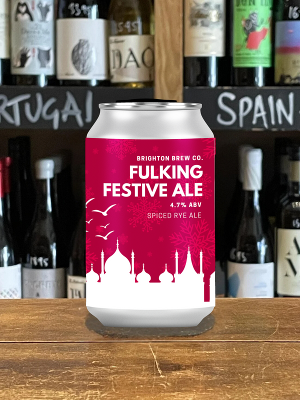 Brighton Brew Co. - Fulking Festive Ale (Gluten Free, Vegan)-Seven Cellars