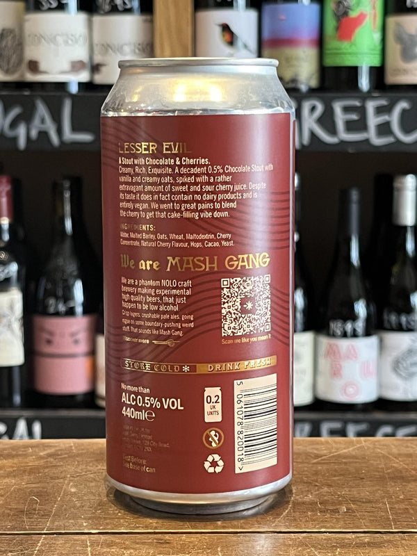 Mash Gang - Lesser Evil - AF Cherry Chocolate Stout