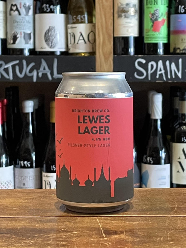 Brighton Brew Co. - Lewes Lager (Gluten Free, Vegan)-Seven Cellars