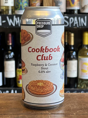 Pressure Drop - Cookbook Club - Raspberry and Coconut Stout - Seven Cellars