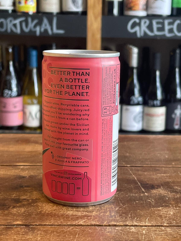Vinca - Organic Red Wine - 187ml Cans B2B-Seven Cellars