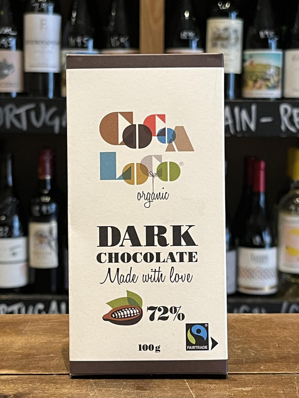 Cocoa Loco 72% Dark Chocolate Bar-Seven Cellars