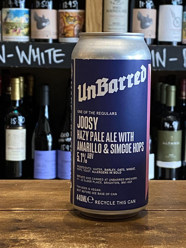 Unbarred Joosy - Hazy Pale Ale - Seven Cellars