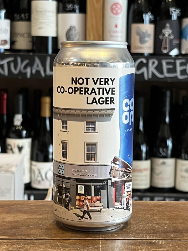 Not Very Co-operative Lager - Seven Cellars x Brighton Brew Co