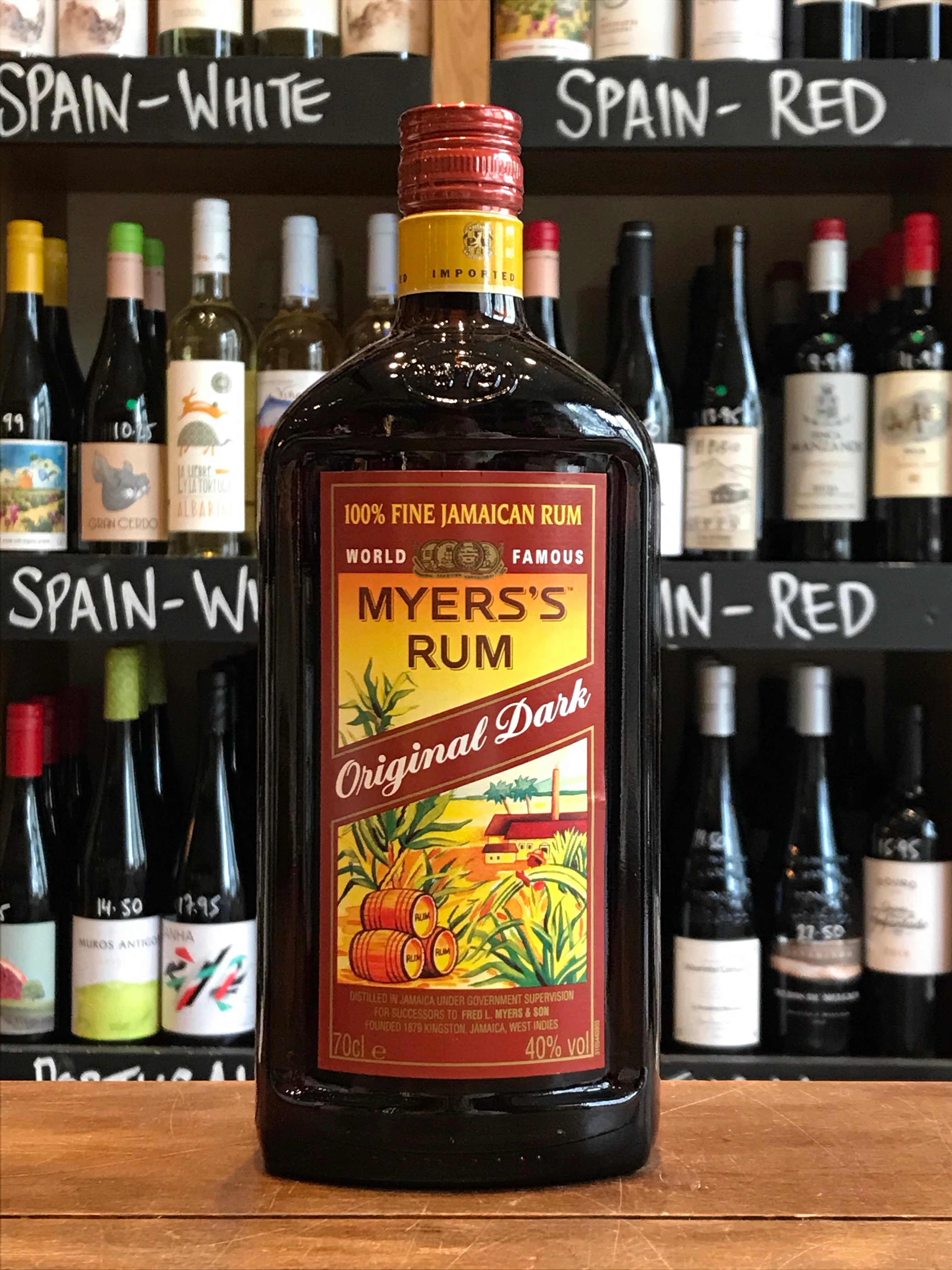 Myers's Rum Original Dark 700ml 5本セット Myers Original Dark Rum | Seven Cellars