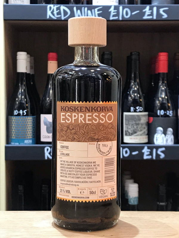 Koskenkorva Espresso - Coffee Liqueur B2B