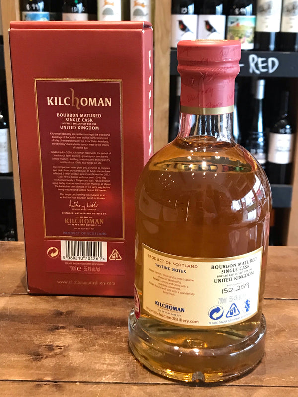 Kilchoman Companion Series 719/2012 Bourbon Matured Single Cask