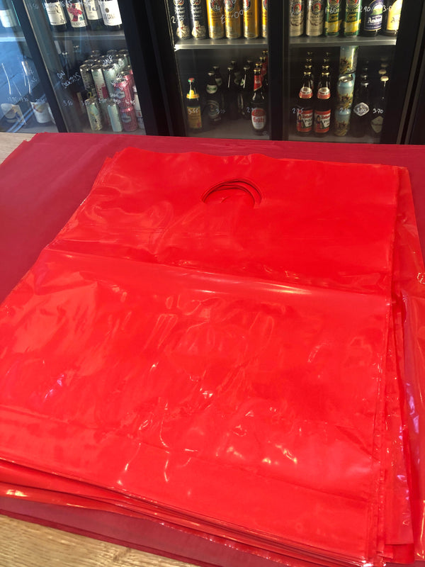 Plastic Red Bag - Seven Cellars